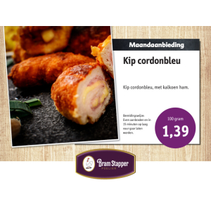 Maandaanbieding cordonbleu